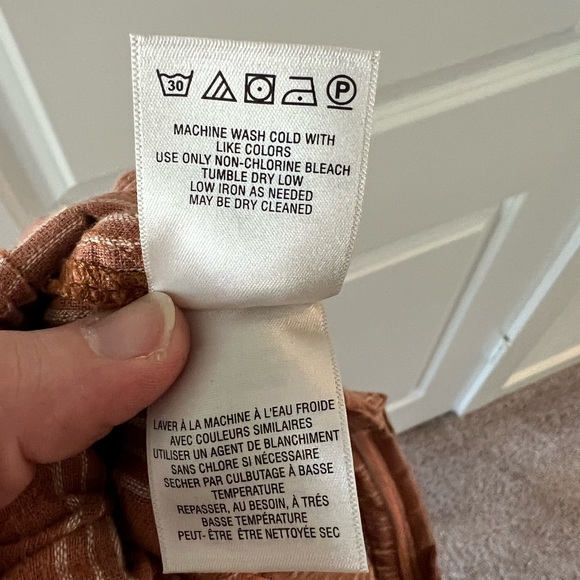 By Anthropologie Seashore Striped Pants - Picture 6 of 7